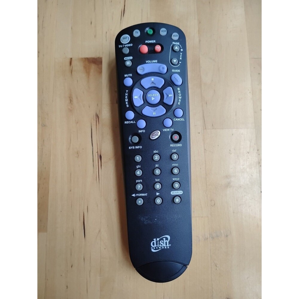 Dish Network 3.2 IR Remote Control 137180 EchoStar TV Receiver Replacem. TESTED